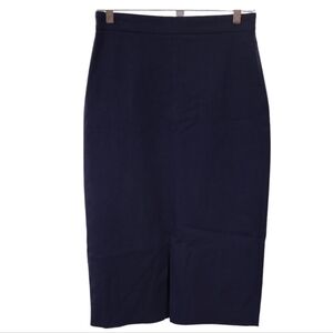 Banana Republic Dark Blue Midi Skirt